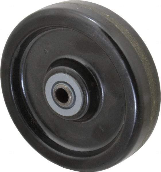 Albion - 6 Inch Diameter x 1-1/2 Inch Wide, Phenolic Caster Wheel - 500 Lb. Capacity, 1-27/32 Inch Hub Length, 3/4 Inch Axle Diameter, Roller Bearing - Americas Industrial Supply