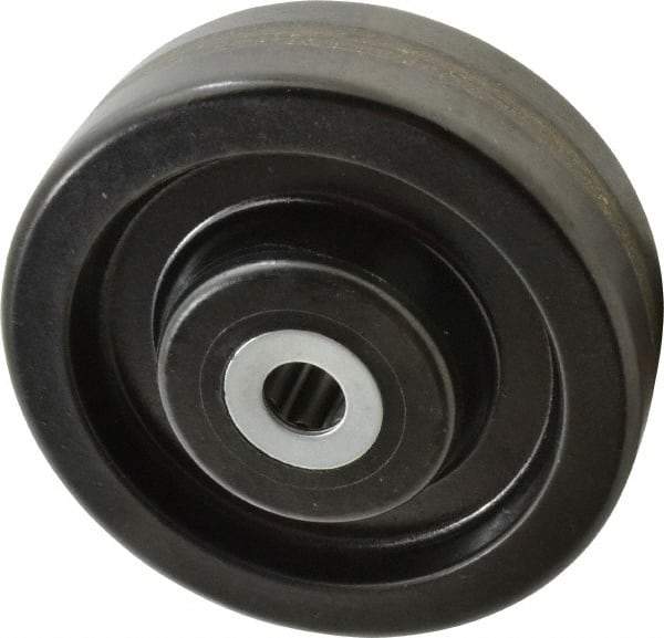 Albion - 8 Inch Diameter x 2-1/2 Inch Wide, Phenolic Caster Wheel - 2,000 Lb. Capacity, 3-1/4 Inch Hub Length, 1 Inch Axle Diameter, Roller Bearing - Americas Industrial Supply