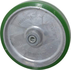 Albion - 8 Inch Diameter x 2 Inch Wide, Polyurethane Caster Wheel - 1,500 Lb. Capacity, 2-3/16 Inch Hub Length, 1/2 Inch Axle Diameter, Roller Bearing - Americas Industrial Supply