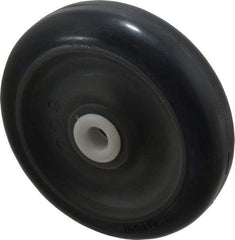 Albion - 5 Inch Diameter x 1-1/4 Inch Wide, Polyurethane Caster Wheel - 440 Lb. Capacity, 1-1/4 Inch Hub Length, 1/2 Inch Axle Diameter, Delrin Bearing - Americas Industrial Supply