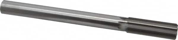 Made in USA - 1" High Speed Steel 8 Flute Chucking Reamer - Straight Flute, 7/8" Straight Shank, 2-3/4" Flute Length, 10-1/2" OAL - Americas Industrial Supply