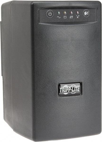 Tripp-Lite - 12 Amp, 500 VA, Wall Mount Line Interactive Backup Uninterruptible Power Supply - Backup 4 min with Full Load & 14.6 min with Half Load, 120 VAC Input, 110, 115 & 120 VAC Output, 300 Watt Output, 1 Phases, 6 Outlets - Americas Industrial Supply