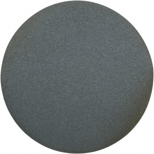 Superior Abrasives - 30" Diam, 36 Grit Zirconia Alumina Adhesive PSA Disc - Very Coarse Grade, Blue, Cloth Backing, Flexible - Americas Industrial Supply