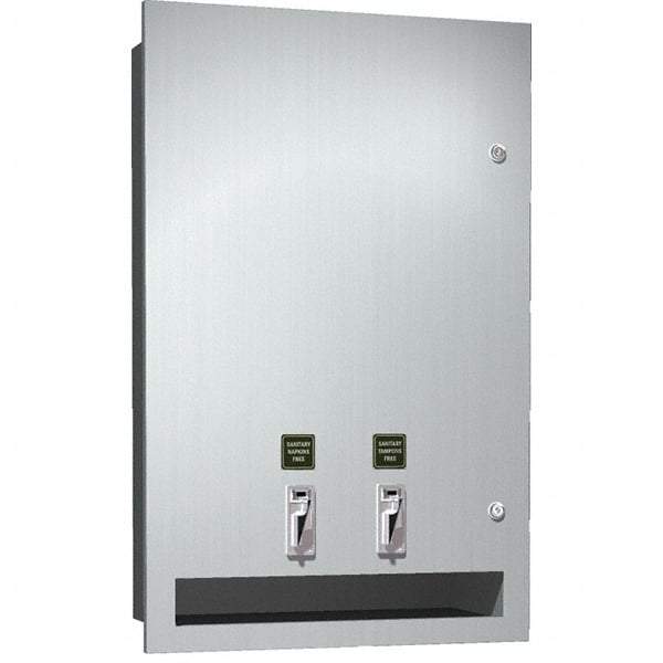 ASI-American Specialties, Inc. - Feminine Hygiene Product Dispensers Type: Tampon Dispenser/Sanitary Napkin Dispenser Sanitary Napkin Capacity: 15 - Americas Industrial Supply
