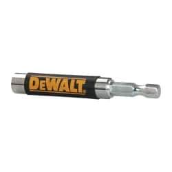 DeWALT - 1/4" Hex Bit Holder - 1/4" Hex Drive, 3" OAL - Americas Industrial Supply