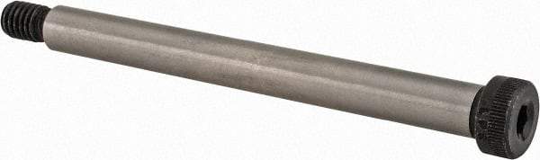 Value Collection - 3/8" Shoulder Diam x 3-3/4" Shoulder Length, 5/16-18 UNC, Hex Socket Shoulder Screw - 8 Alloy Steel, Uncoated, 0.543 to 0.562" Head Diam - Americas Industrial Supply