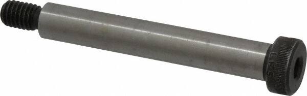 Value Collection - 1/2" Shoulder Diam x 3-1/4" Shoulder Length, 3/8-16 UNC, Hex Socket Shoulder Screw - 8 Alloy Steel, Uncoated, 0.729 to 3/4" Head Diam - Americas Industrial Supply