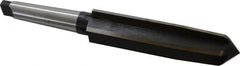 Interstate - 2" Reamer Diam, 1-1/4" Small End Diam, 4MT Morse Taper Shank, 7-3/8" Flute, Bridge Reamer - Americas Industrial Supply