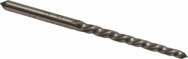 Value Collection - #3/0 Pin, 0.1302" Diam, 0.1029" Small End, 9/64" Diam Straight Shank, 1-5/16" Flute, Taper Pin Reamer - Americas Industrial Supply