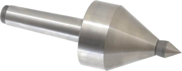Royal Products - MT3 Taper Shank, 2-1/2" Head Diam 5,000 & 5,685 Lb Capacity Live Center - 4,000 Max RPM, 2.6" Head Length, 5/8" Point Diam, 15/16" Point Len, 685 Lb Max Workpc, 6-15/16" OAL, 5/8" Tip Diam, Long Point - Americas Industrial Supply