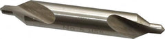 Interstate - #5 Plain Cut 60° Incl Angle High Speed Steel Combo Drill & Countersink - Americas Industrial Supply