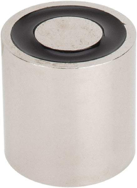 Mag-Mate - 1-1/4" Diam, 4.5 Watts, 44 Lb Max Magnetic Pull Electromagnet - 1/4-20 Thread, 24 DC Output Voltage - Americas Industrial Supply