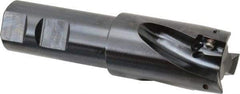 Kennametal - 1-1/4" Cut Diam, 14.5mm Max Depth of Cut, 1" Shank Diam, 115.06mm OAL, Indexable Square Shoulder End Mill - EC14.., EP14.. Inserts, Weldon Shank, 0° Lead Angle, Through Coolant - Americas Industrial Supply