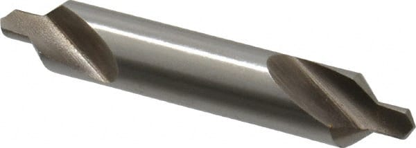 Interstate - #5 Plain Cut 82° Incl Angle High Speed Steel Combo Drill & Countersink - Americas Industrial Supply