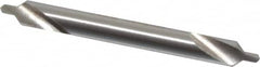 Interstate - #1 Plain Cut 90° Incl Angle High Speed Steel Combo Drill & Countersink - Americas Industrial Supply
