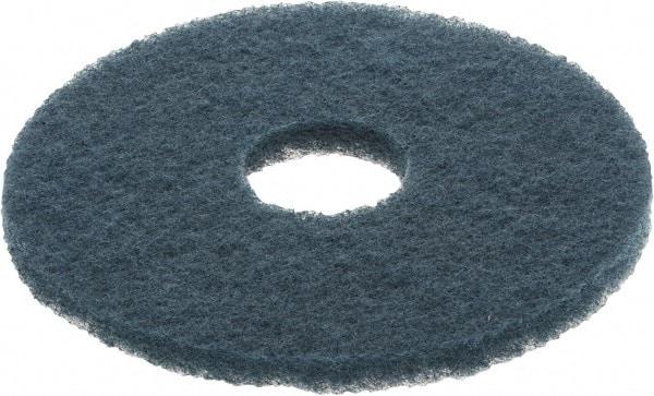 3M - Scrubbing Pad - 13" Machine, Blue Pad, Nylon & Polyester - Americas Industrial Supply