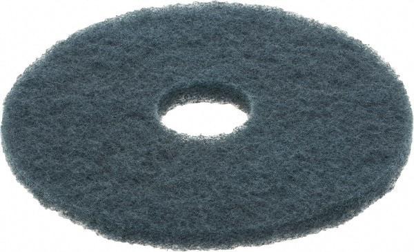 3M - Scrubbing Pad - 14" Machine, Blue Pad, Nylon & Polyester - Americas Industrial Supply