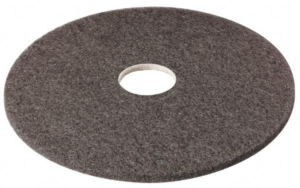 3M - Stripping Pad - 17" Machine, Black Pad, Nylon & Polyester - Americas Industrial Supply