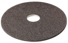 3M - Stripping Pad - 12" Machine, Black Pad, Nylon & Polyester - Americas Industrial Supply