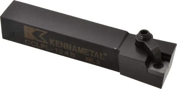 Kennametal - CCLP, Left Hand Cut, 5° Lead Angle, 3/4" Shank Height x 3/4" Shank Width, Positive Rake Indexable Turning Toolholder - 4-1/2" OAL, CP..42. Insert Compatibility, Series Kendex - Americas Industrial Supply