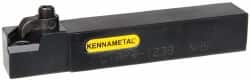 Kennametal - CTAP, Right Hand Cut, 3° Lead Angle, 3/4" Shank Height x 3/4" Shank Width, Positive Rake Indexable Turning Toolholder - 4-1/2" OAL, TP..32. Insert Compatibility, Series Kendex - Americas Industrial Supply