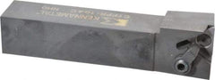 Kennametal - CTFP, Right Hand Cut, 0° Lead Angle, 1" Shank Height x 1" Shank Width, Positive Rake Indexable Turning Toolholder - 5" OAL, TP..42. Insert Compatibility, Series Kendex - Americas Industrial Supply