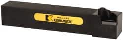 Kennametal - CTGP, Left Hand Cut, 0° Lead Angle, 1" Shank Height x 1" Shank Width, Positive Rake Indexable Turning Toolholder - 6" OAL, TP..42. Insert Compatibility, Series Kendex - Americas Industrial Supply