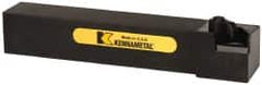 Kennametal - CTGP, Left Hand Cut, 0° Lead Angle, 1" Shank Height x 1" Shank Width, Positive Rake Indexable Turning Toolholder - 6" OAL, TP..42. Insert Compatibility, Series Kendex - Americas Industrial Supply