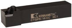 Kennametal - CTGP, Right Hand Cut, 0° Lead Angle, 1" Shank Height x 1" Shank Width, Positive Rake Indexable Turning Toolholder - 5" OAL, TP..32 Insert Compatibility, Series Kendex - Americas Industrial Supply
