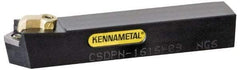 Kennametal - CSDP, Neutral Cut, 0° Lead Angle, 25mm Shank Height x 25mm Shank Width, Positive Rake Indexable Turning Toolholder - 150mm OAL, SP.. Insert Compatibility, Series Kendex - Americas Industrial Supply