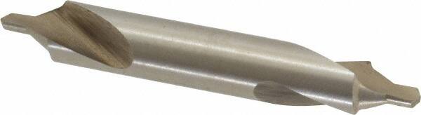 Interstate - #14 Bell Cut 60° Incl Angle High Speed Steel Combo Drill & Countersink - Americas Industrial Supply