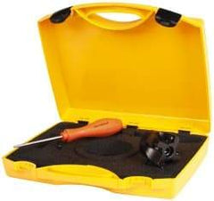 Kennametal - 4 Inserts, 2" Cut Diam, 3/4" Arbor Diam, 0.361" Max Depth of Cut, Indexable Square-Shoulder Face Mill - 0/90° Lead Angle, 1-3/4" High, SD.T 43.. Insert Compatibility, Series KSSM - Americas Industrial Supply