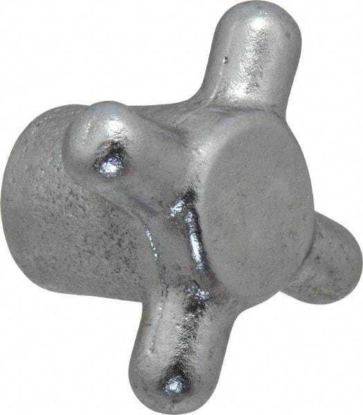 Gibraltar - 2-1/2" Head Diam, 4 Point Spoked Knob - 1/2-13 Hole, Cast Iron - Americas Industrial Supply