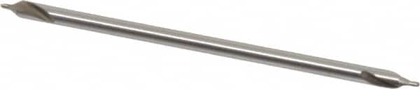 Interstate - #1 Plain Cut 60° Incl Angle High Speed Steel Combo Drill & Countersink - Americas Industrial Supply