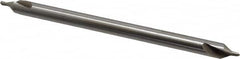 Interstate - #4-1/2 Plain Cut 60° Incl Angle High Speed Steel Combo Drill & Countersink - Americas Industrial Supply