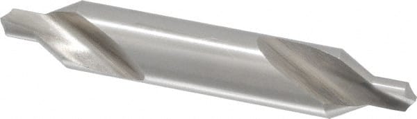 Interstate - #6 Plain Cut 60° Incl Angle Cobalt Combo Drill & Countersink - Americas Industrial Supply