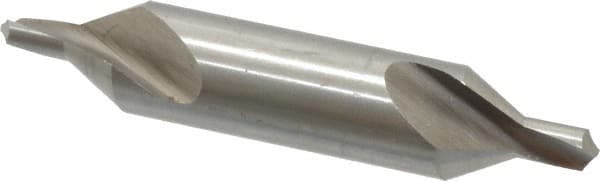 Interstate - #7 Plain Cut 60° Incl Angle Cobalt Combo Drill & Countersink - Americas Industrial Supply