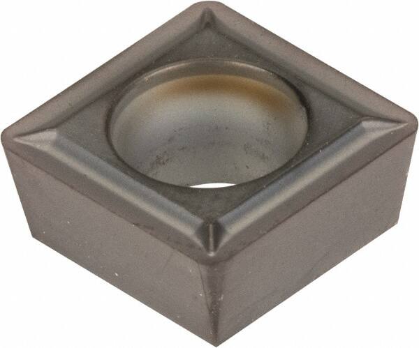 Kennametal - SPGT32.52 LF Grade KC5010 Carbide Turning Insert - TiAlN Finish, 90° Square, 3/8" Inscr Circle, 5/32" Thick, 1/32" Corner Radius - Americas Industrial Supply