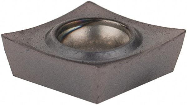 Kennametal - CPGT21.50.5 HP Grade KC5025 Carbide Turning Insert - TiAlN Finish, 80° Diamond, 1/4" Inscr Circle, 3/32" Thick, 0.0079" Corner Radius - Americas Industrial Supply