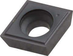 Kennametal - CPGM32.50.5 Grade KC5025 Carbide Turning Insert - TiAlN Finish, 80° Diamond, 3/8" Inscr Circle, 5/32" Thick, 0.0079" Corner Radius - Americas Industrial Supply