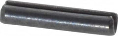 Value Collection - 2mm Diam x 10mm Long Slotted Spring Pin - Grade 1070-1080 Steel, Plain Finish - Americas Industrial Supply