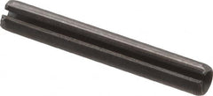 Value Collection - 2mm Diam x 14mm Long Slotted Spring Pin - Grade 1070-1080 Steel, Plain Finish - Americas Industrial Supply
