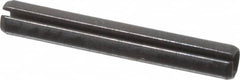 Value Collection - 2mm Diam x 16mm Long Slotted Spring Pin - Grade 1070-1080 Steel, Plain Finish - Americas Industrial Supply