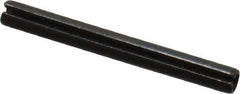 Value Collection - 2mm Diam x 20mm Long Slotted Spring Pin - Grade 1070-1080 Steel, Plain Finish - Americas Industrial Supply