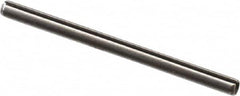 Value Collection - 2mm Diam x 30mm Long Slotted Spring Pin - Grade 1070-1080 Steel, Plain Finish - Americas Industrial Supply