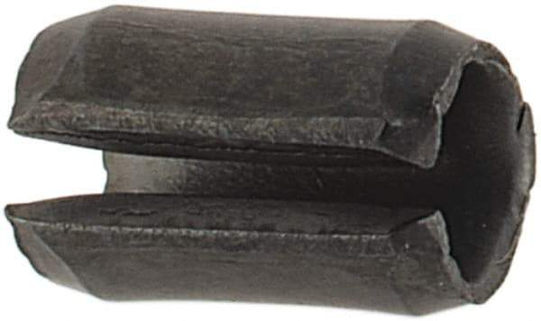 Value Collection - 2.5mm Diam x 4mm Long Slotted Spring Pin - Grade 1070-1080 Steel, Plain Finish - Americas Industrial Supply