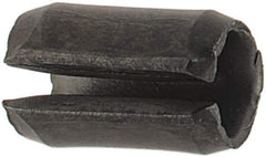 Value Collection - 2.5mm Diam x 4mm Long Slotted Spring Pin - Grade 1070-1080 Steel, Plain Finish - Americas Industrial Supply