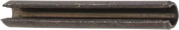 Value Collection - 2.5mm Diam x 20mm Long Slotted Spring Pin - Grade 1070-1080 Steel, Plain Finish - Americas Industrial Supply
