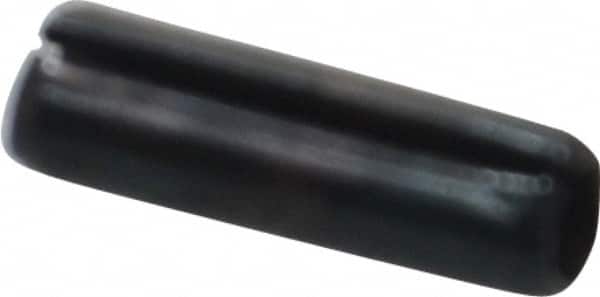 Value Collection - 3mm Diam x 10mm Long Slotted Spring Pin - Grade 1070-1080 Steel, Plain Finish - Americas Industrial Supply