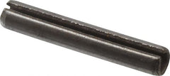 Value Collection - 3mm Diam x 18mm Long Slotted Spring Pin - Grade 1070-1080 Steel, Plain Finish - Americas Industrial Supply